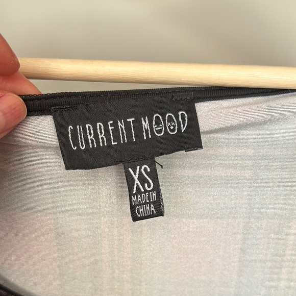 Current Mood Black Plaid Dress - Picture 2 of 2